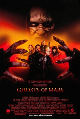 Ghosts Of Mars movie poster (2001) wood print