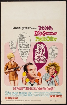 Boy, Did I Get a Wrong Number! movie poster (1966) canvas poster