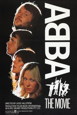 ABBA: The Movie movie poster (1977) Stickers MOV_a43e3c58