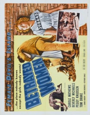 Betrayed Women movie poster (1955) poster