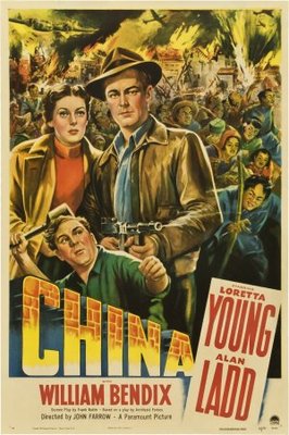 China movie poster (1943) tote bag