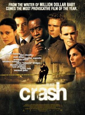 Crash movie poster (2004) pillow