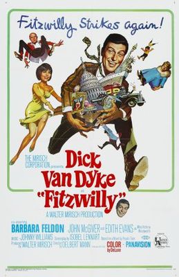 Fitzwilly movie poster (1967) wood print