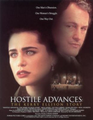 Hostile Advances: The Kerry Ellison Story movie poster (1996) Stickers MOV_a4807ef7