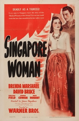 Singapore Woman movie poster (1941) canvas poster