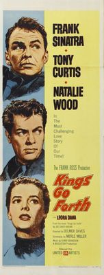 Kings Go Forth movie poster (1958) wooden framed poster