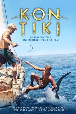 Kon-Tiki movie poster (2012) wood print