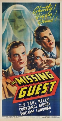The Missing Guest movie poster (1938) canvas poster