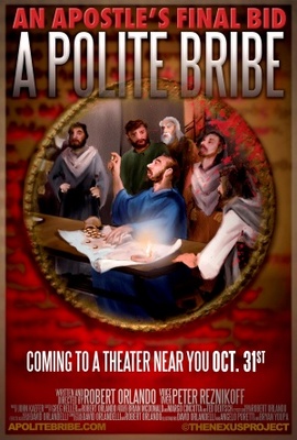 A Polite Bribe movie poster (2013) wooden framed poster