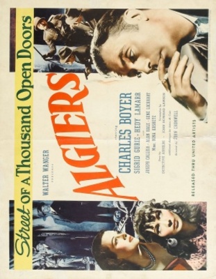 Algiers movie poster (1938) t-shirt