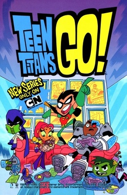 Teen Titans Go! movie poster (2013) wooden framed poster