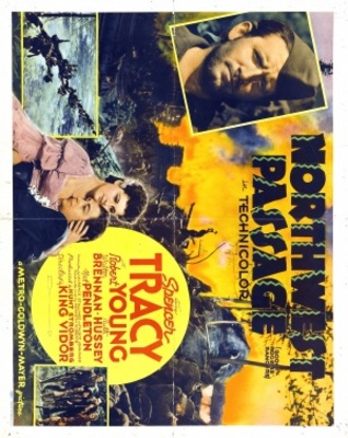 Northwest Passage movie poster (1940) metal framed poster