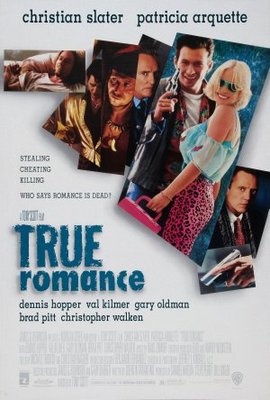 True Romance movie poster (1993) Stickers MOV_a4ef2714