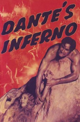 Dante's Inferno movie poster (1935) wood print