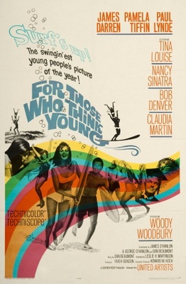 For Those Who Think Young movie poster (1964) poster with hanger
