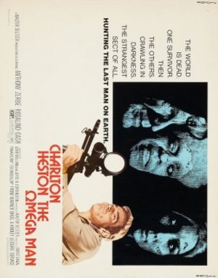 The Omega Man movie poster (1971) metal framed poster