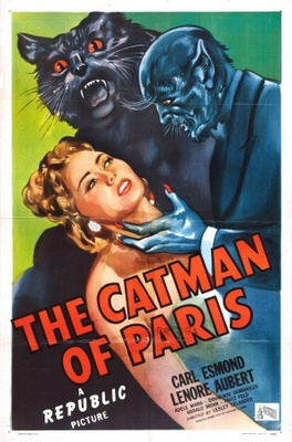 The Catman of Paris movie poster (1946) wood print