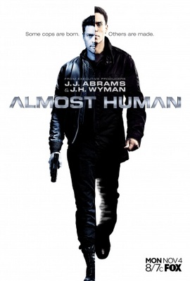 Almost Human movie poster (2013) poster with hanger