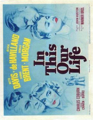 In This Our Life movie poster (1942) wood print
