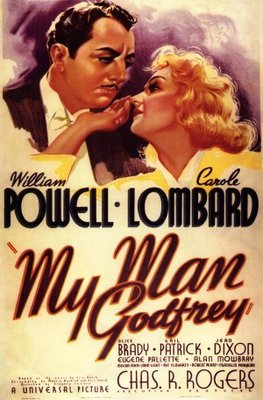 My Man Godfrey movie poster (1936) Stickers MOV_a5876148