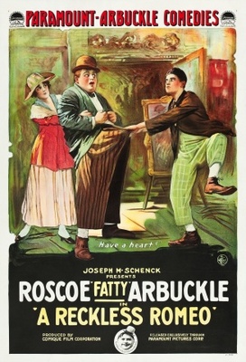 A Reckless Romeo movie poster (1917) Stickers MOV_a595e59b