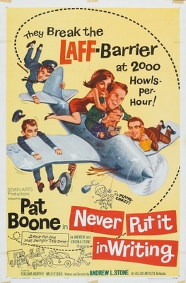 Never Put It in Writing movie poster (1964) poster