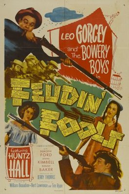Feudin' Fools movie poster (1952) Mouse Pad MOV_a59f025e