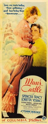 Man's Castle movie poster (1933) poster with hanger