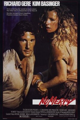 No Mercy movie poster (1986) canvas poster