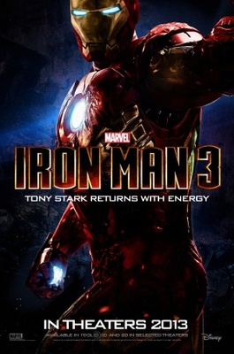 Iron Man 3 movie poster (2013) Mouse Pad MOV_a5b90d91