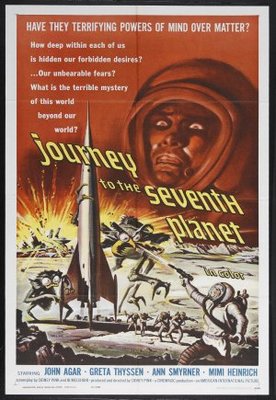 Journey to the Seventh Planet movie poster (1962) mouse pad