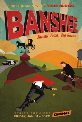 Banshee movie poster (2013) poster with hanger