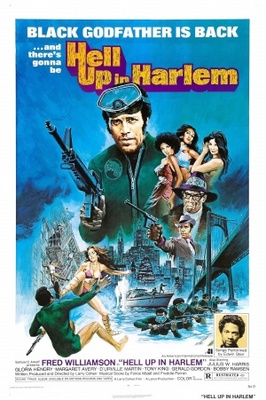 Hell Up in Harlem movie poster (1973) mouse pad