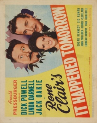 It Happened Tomorrow movie poster (1944) t-shirt