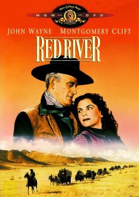 Red River movie poster (1948) poster with hanger