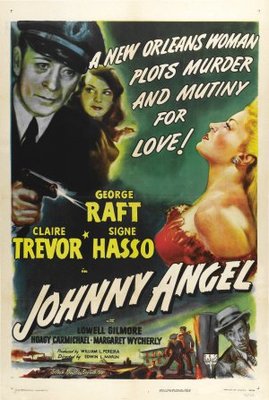 Johnny Angel movie poster (1945) wood print