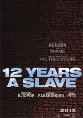 Twelve Years a Slave movie poster (2014) wood print