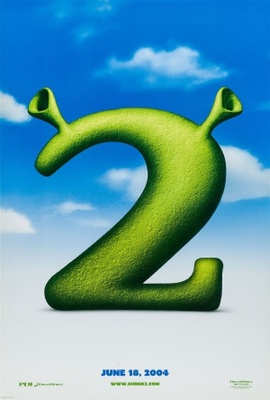 Shrek 2 movie poster (2004) canvas poster