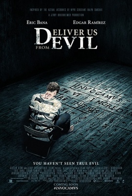 Deliver Us from Evil movie poster (2014) poster with hanger
