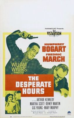 The Desperate Hours movie poster (1955) Stickers MOV_a6542251