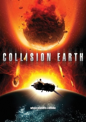 Collision Earth movie poster (2011) wood print