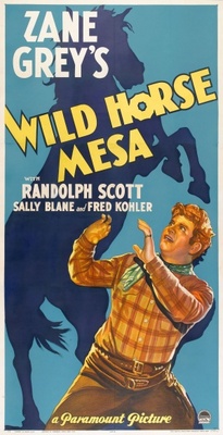 Wild Horse Mesa movie poster (1932) canvas poster