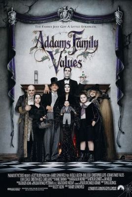Addams Family Values movie poster (1993) wood print
