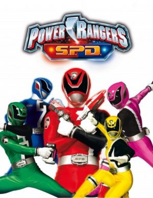 Power Rangers S.P.D. movie poster (2005) poster with hanger