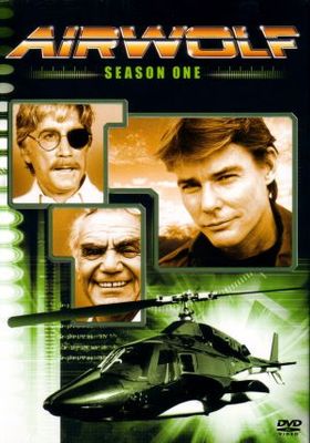 Airwolf movie poster (1984) poster with hanger