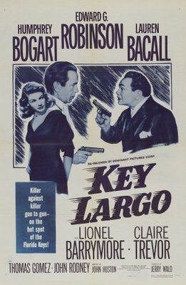Key Largo movie poster (1948) canvas poster