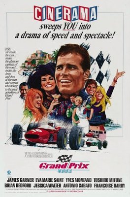 Grand Prix movie poster (1966) mouse pad