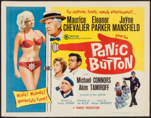 Panic Button movie poster (1964) Mouse Pad MOV_a6fwz0br