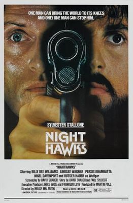 Nighthawks movie poster (1981) metal framed poster