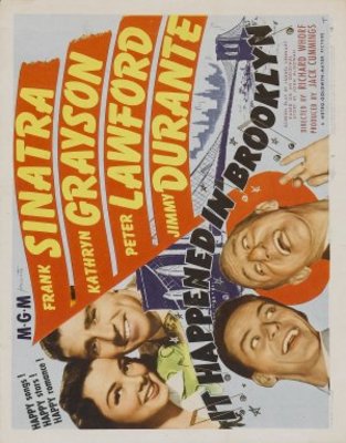 It Happened in Brooklyn movie poster (1947) wooden framed poster